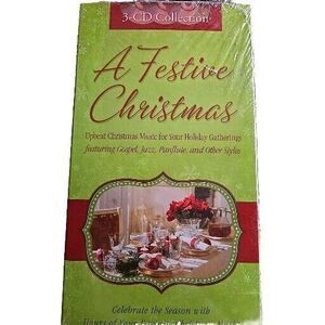 Festive Christmas: Upbeat Christmas Music for Your Holiday, Background Music CDs